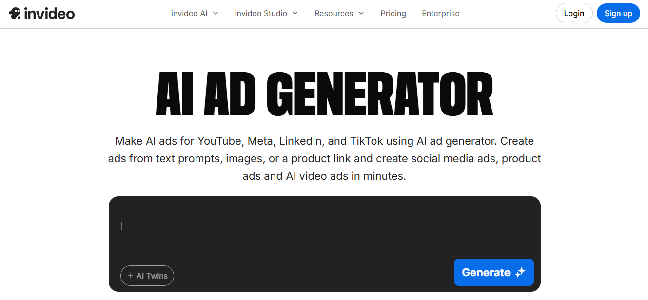 invideo ai ad maker invideo ai ad maker