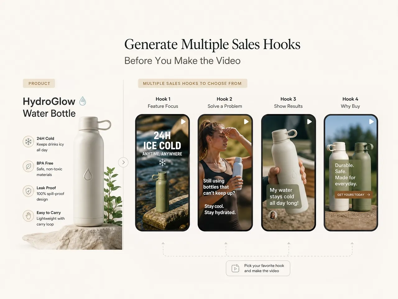 Create Product Hooks Before Launching New Videos