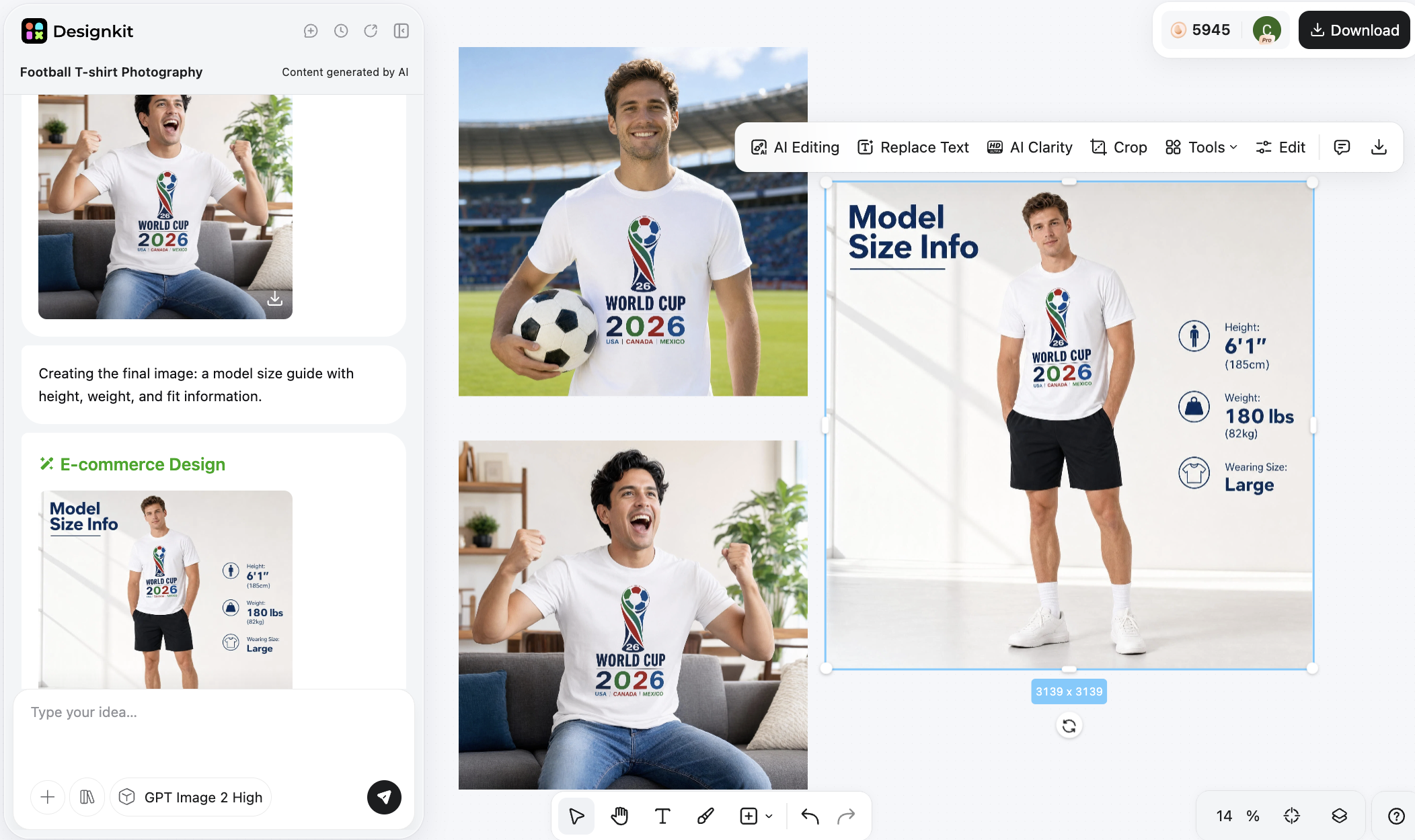 Create Lifestyle Scenes product images