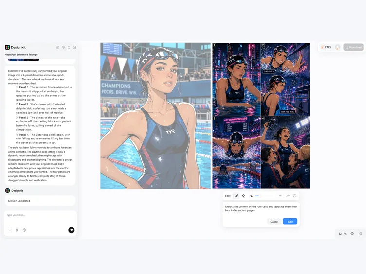 Generate Comic Panels