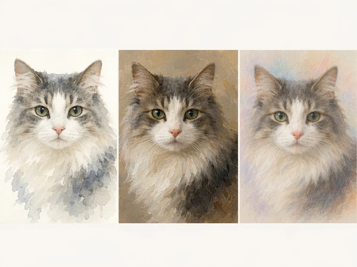 Compare Different Artistic Styles