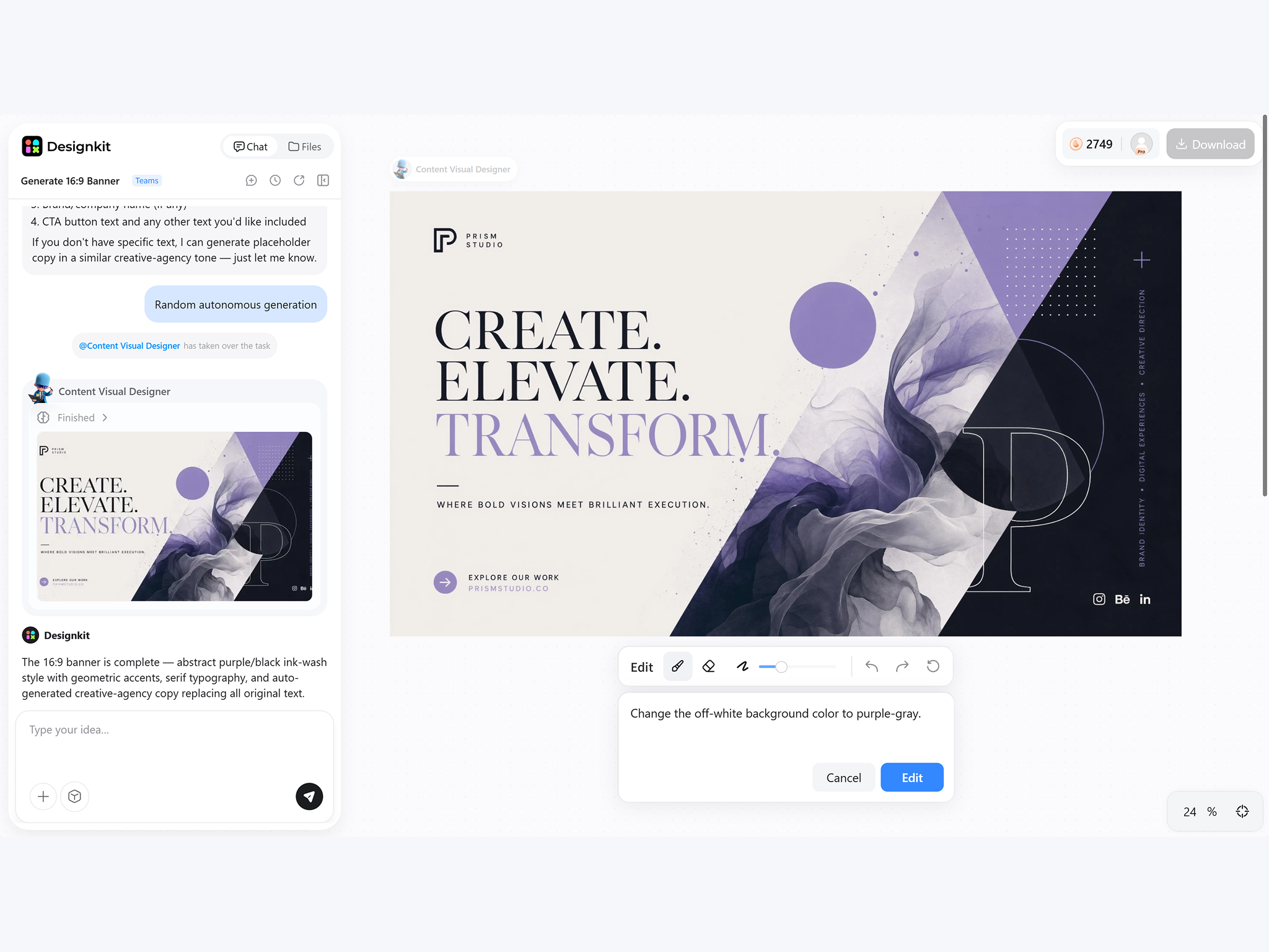 Customize the Cover Layout