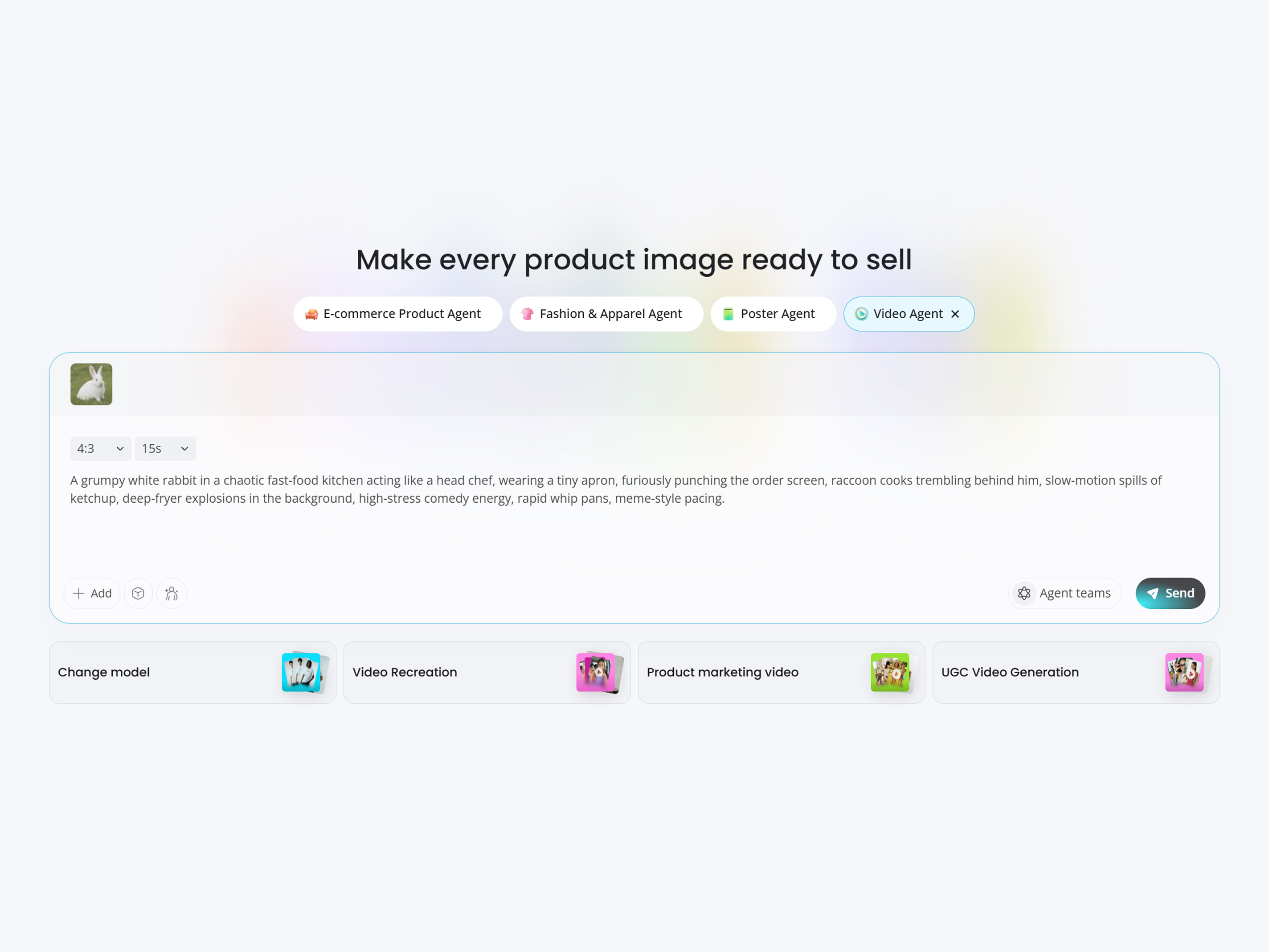  pload Your Product Image or Reference Video