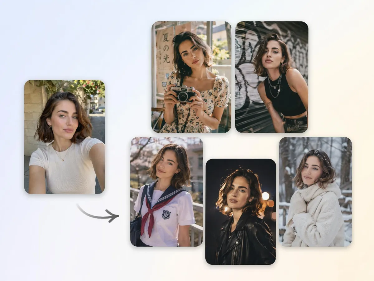 Create Multiple Professional Styles from One Photo