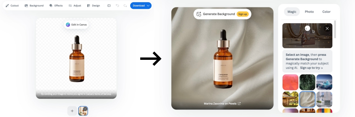 remove bg for product image