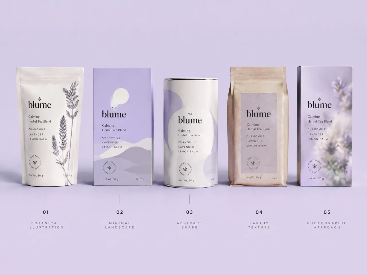 Produce option sets for client review before final artwork