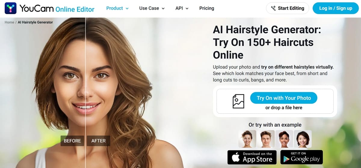 youcam hairstyle website youcam hairstyle website