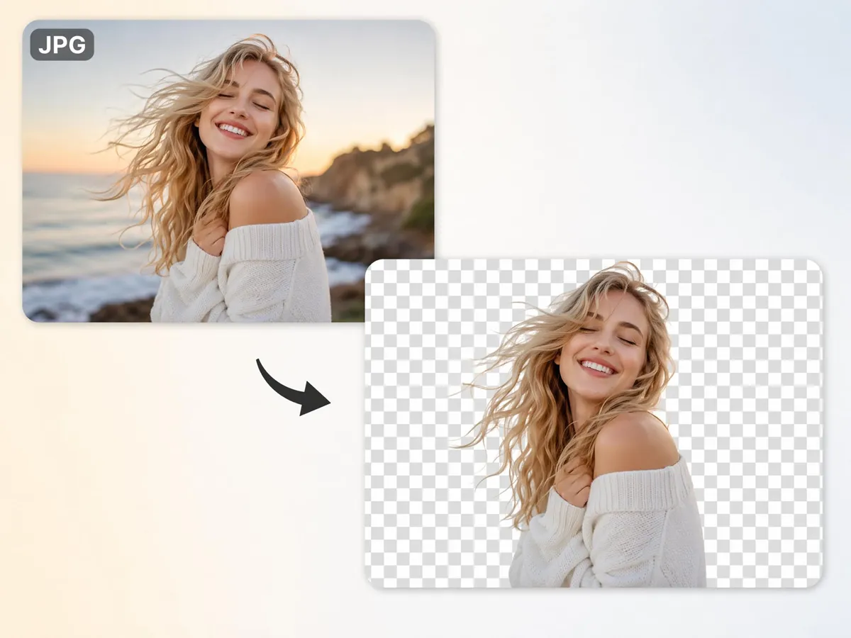 Convertir des photos JPG en fichiers PNG transparents