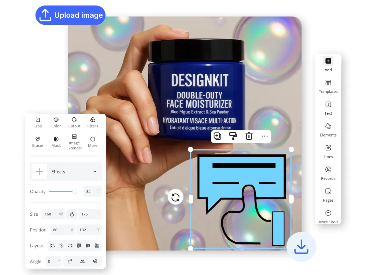 add stickers to photos online