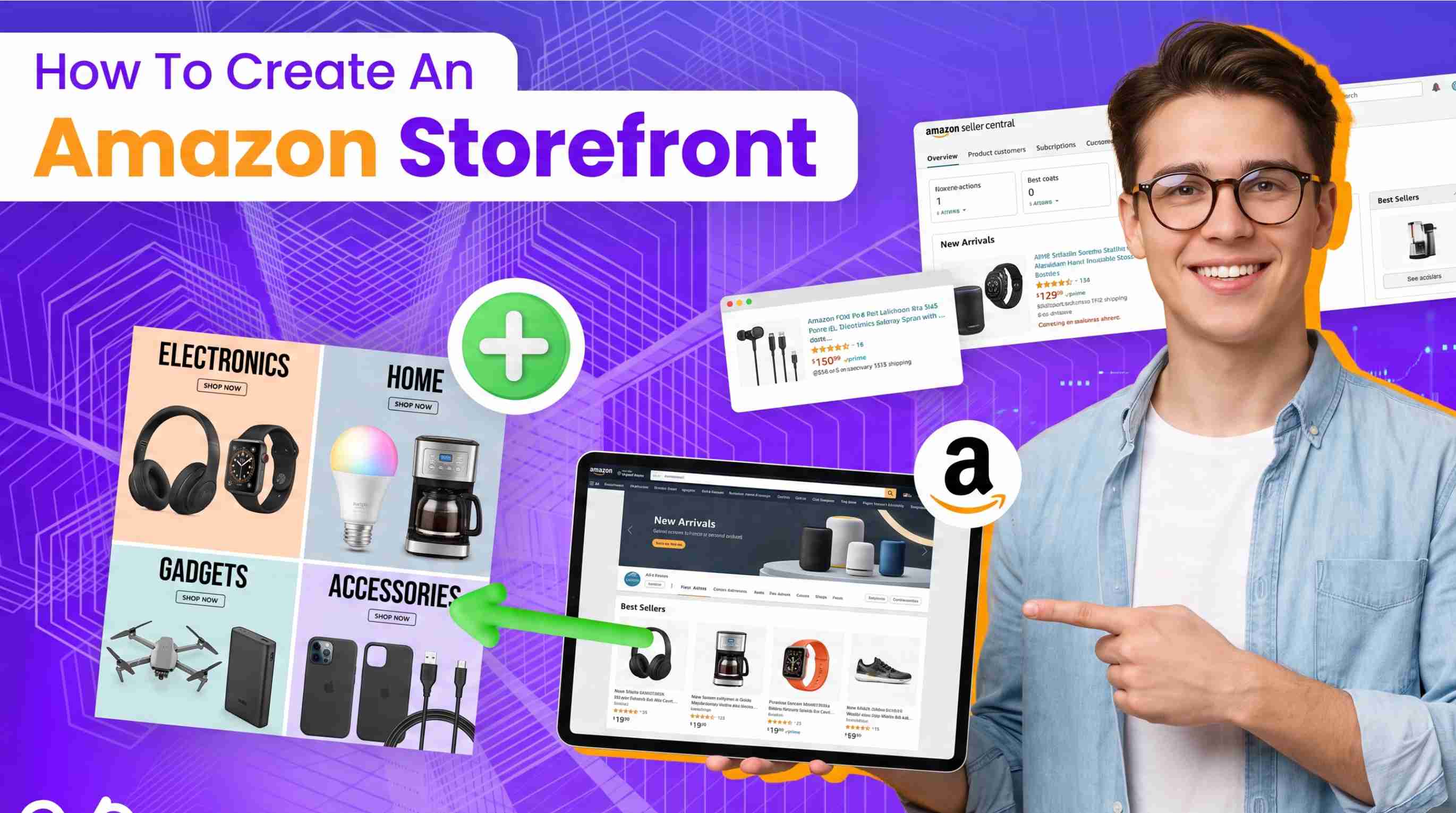 how to create an amazon storefront