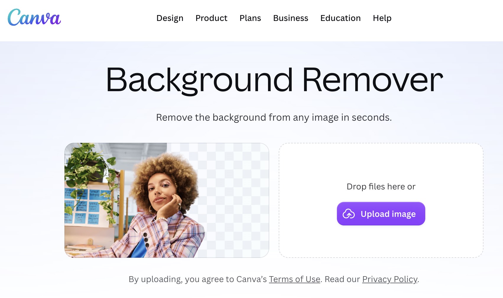 canva remove bg online
