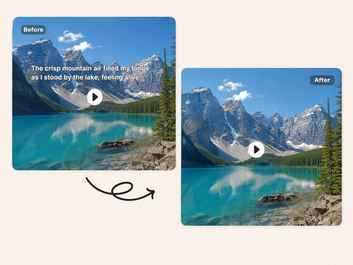 Clean Up Watermarks, Text, and Distracting Elements