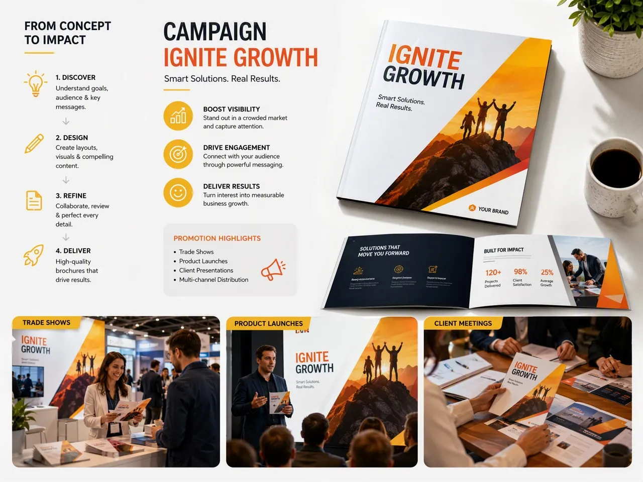 Turn Campaign Ideas Into Ready-to-Share Marketing Materials