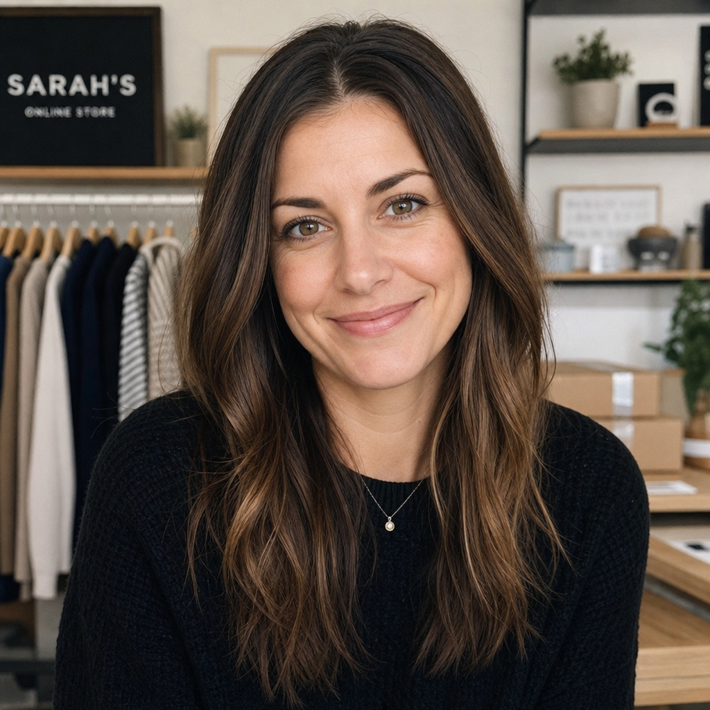Shopify fashion store owner