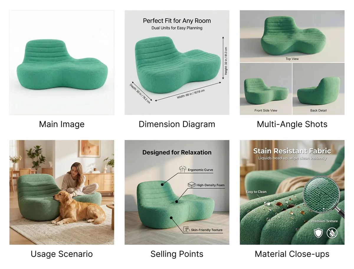 Intelligent Concepting for Complete Product Image Sets