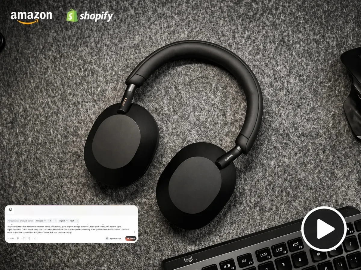 Create Product Videos for headphone