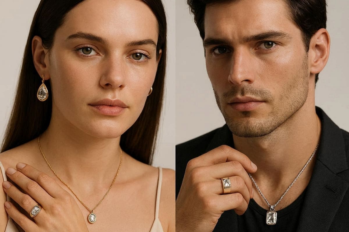 manage lights for jewelry photoshoot