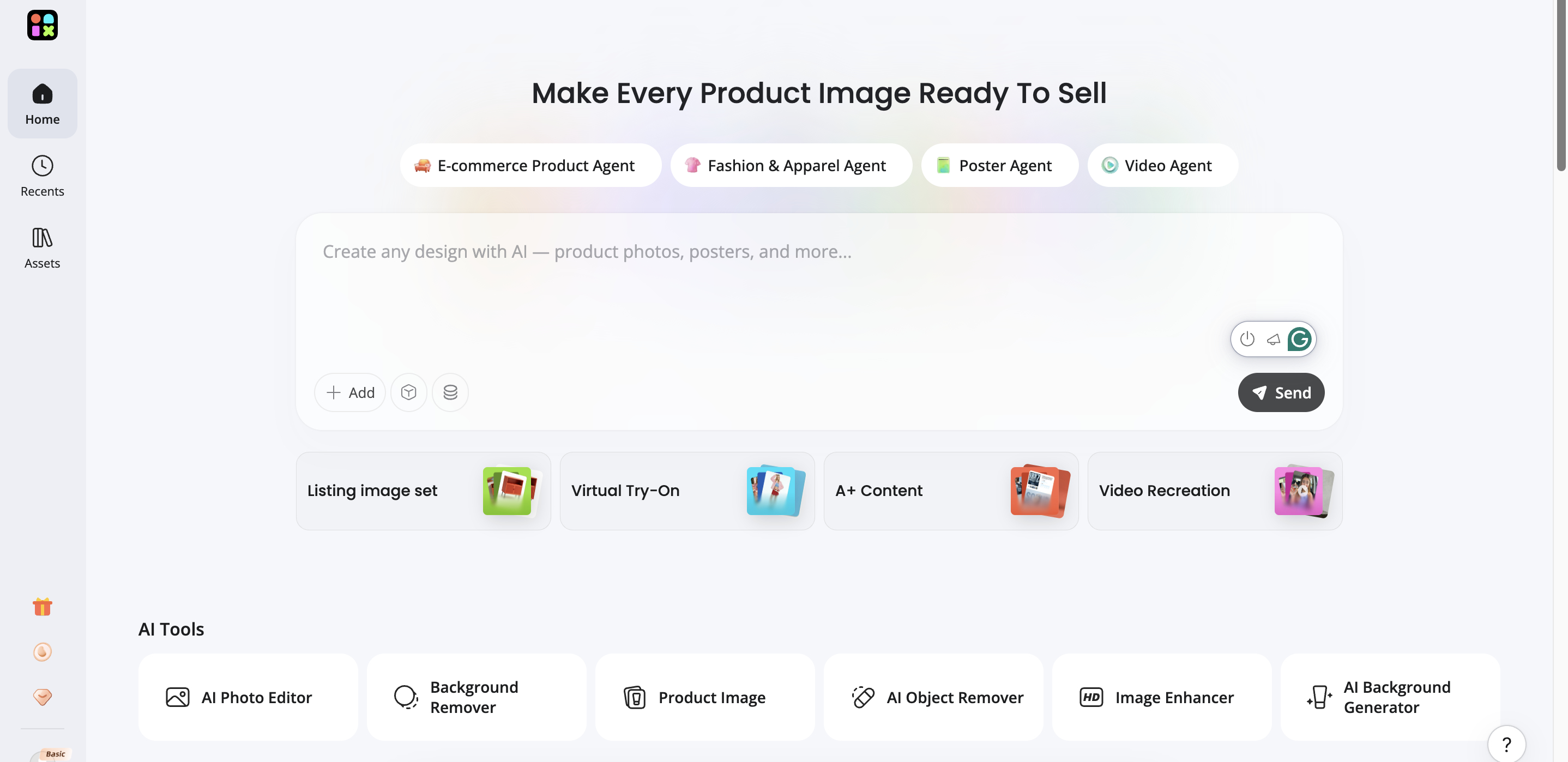 Pippit homepage