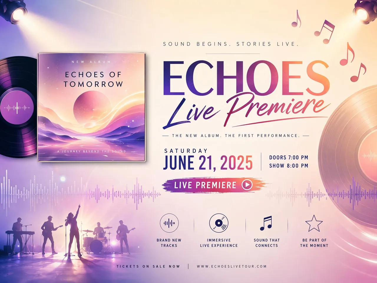 Promote Performances With Custom Art