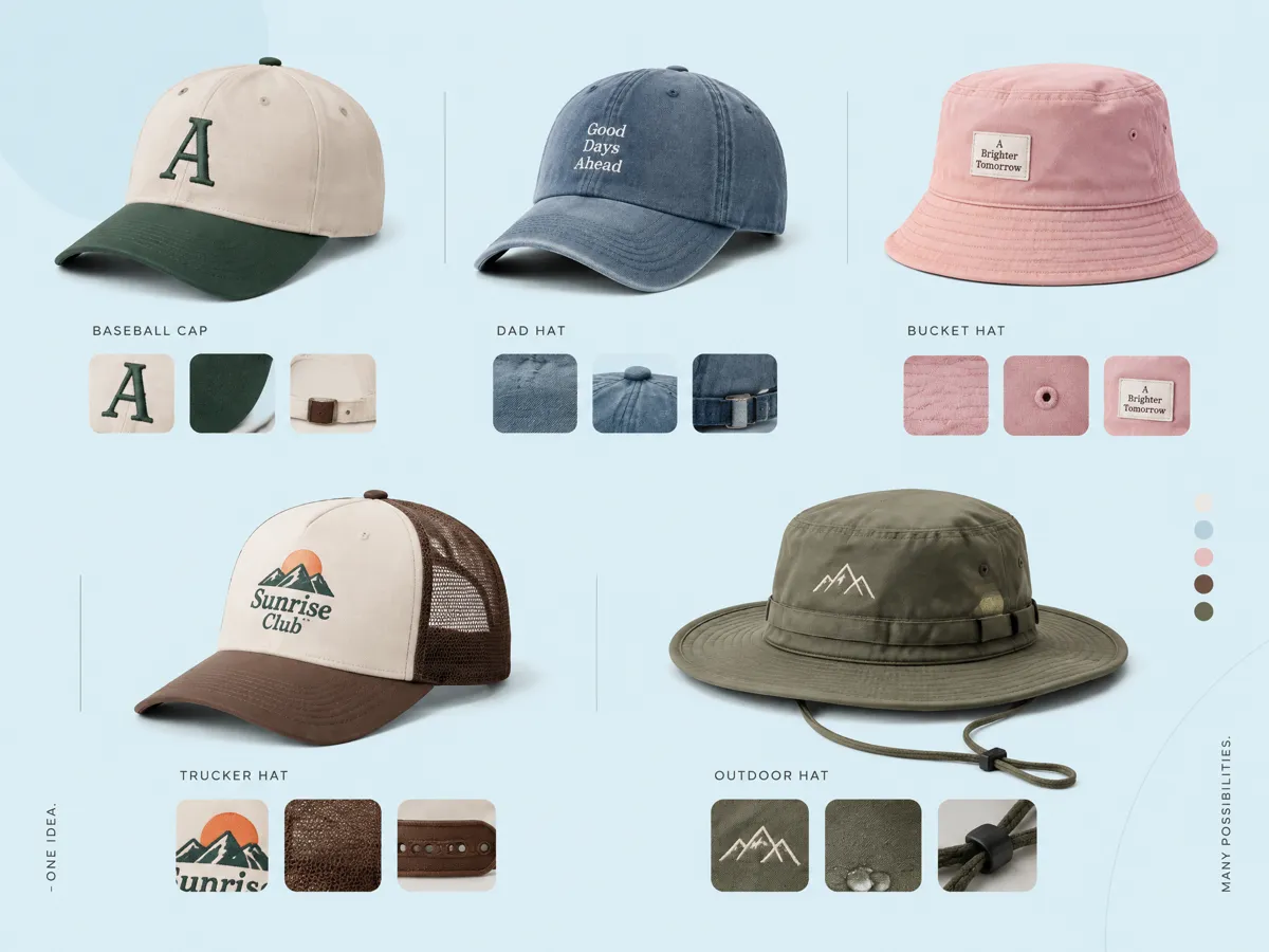 Design Any Type of Hat From a Simple Idea