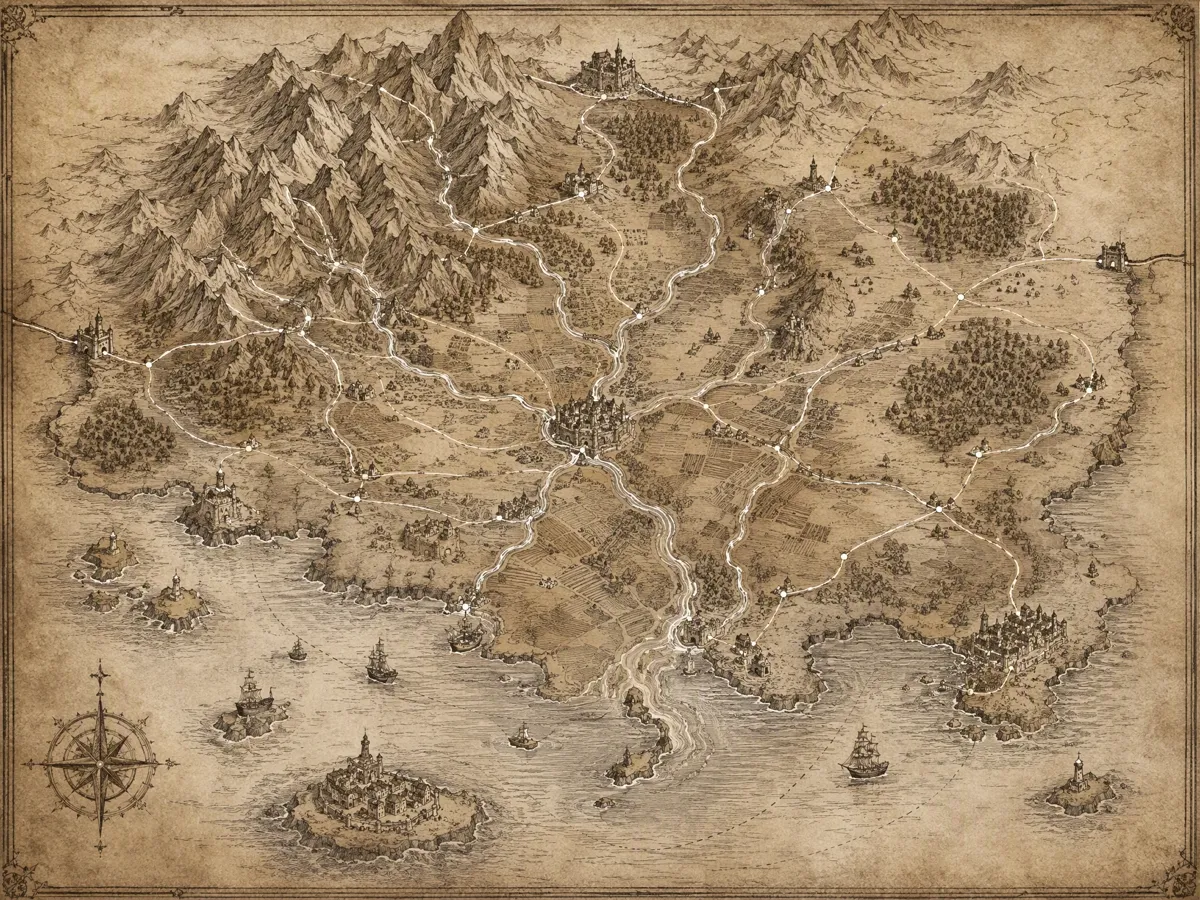 Arrange the Geography Around Your Lore