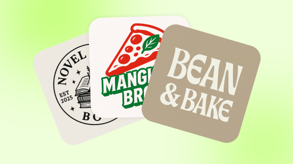 AI-generated logo concepts created instantly by X-Design’s brand design agent.