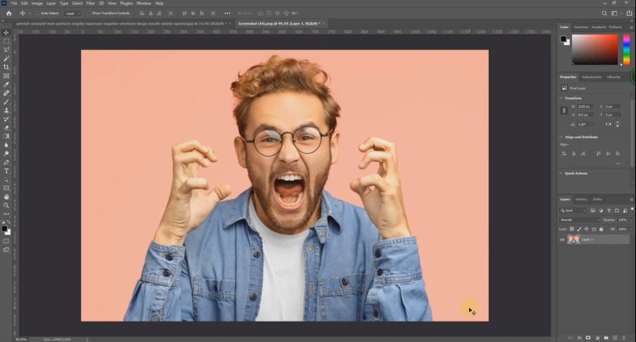 Remove the watermarks