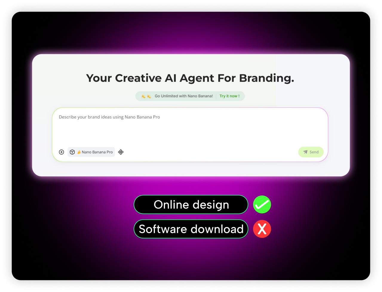 X-Design’s animated logo generator