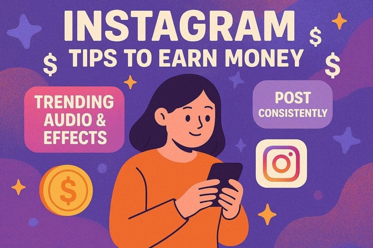 instagram tips grow audience earn money