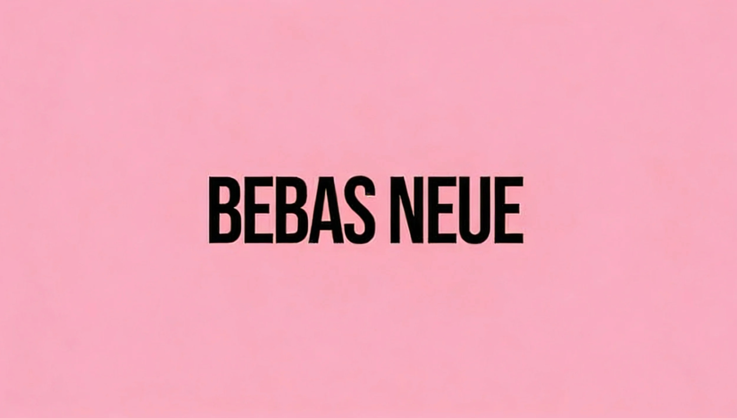 Bebas Neue