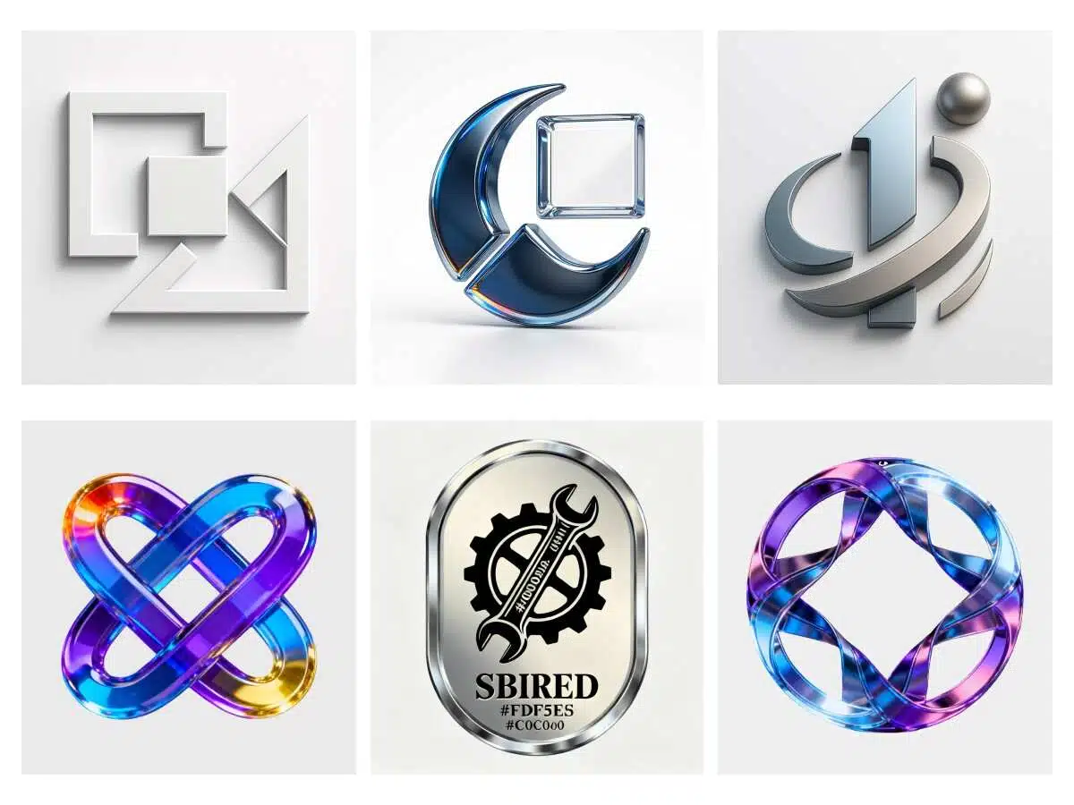 Cool 3D Logo Design