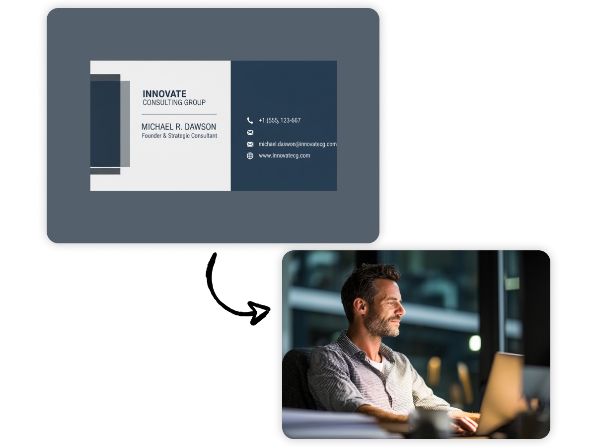 Small Business Owner's business card