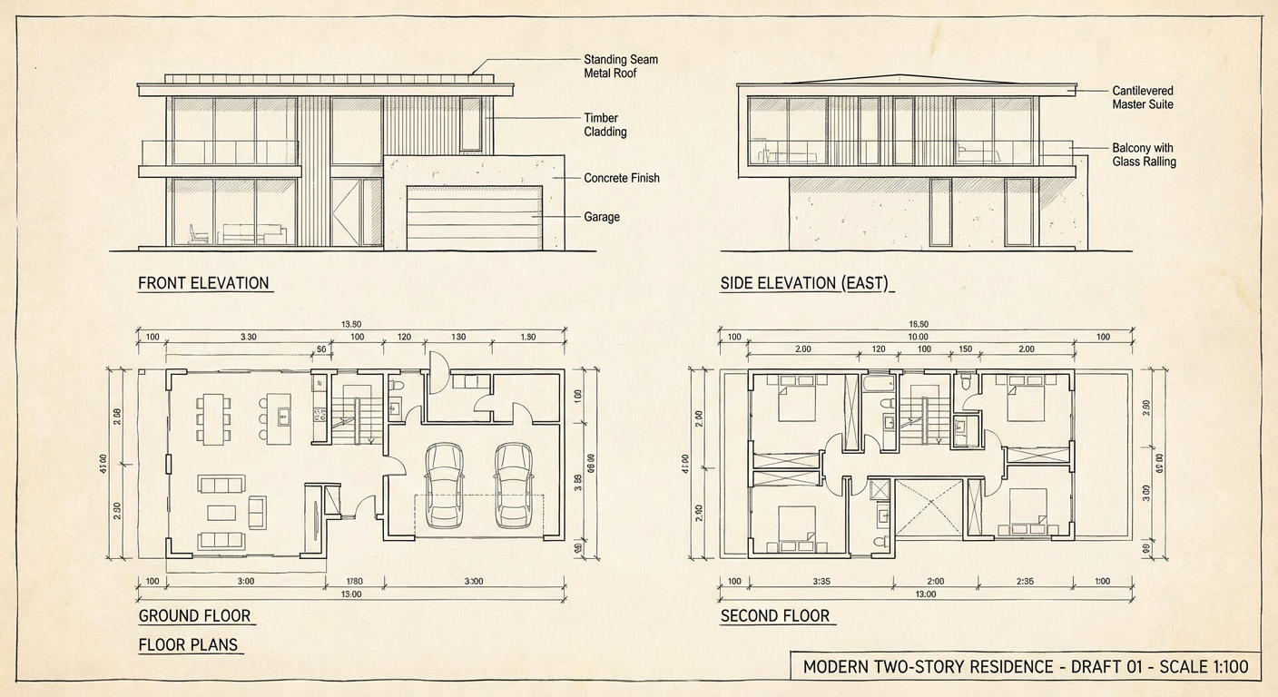 Architectural Draft Generation