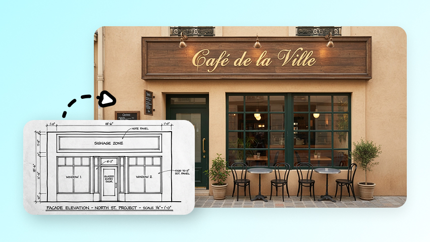 Floor Plan to Space Diagram