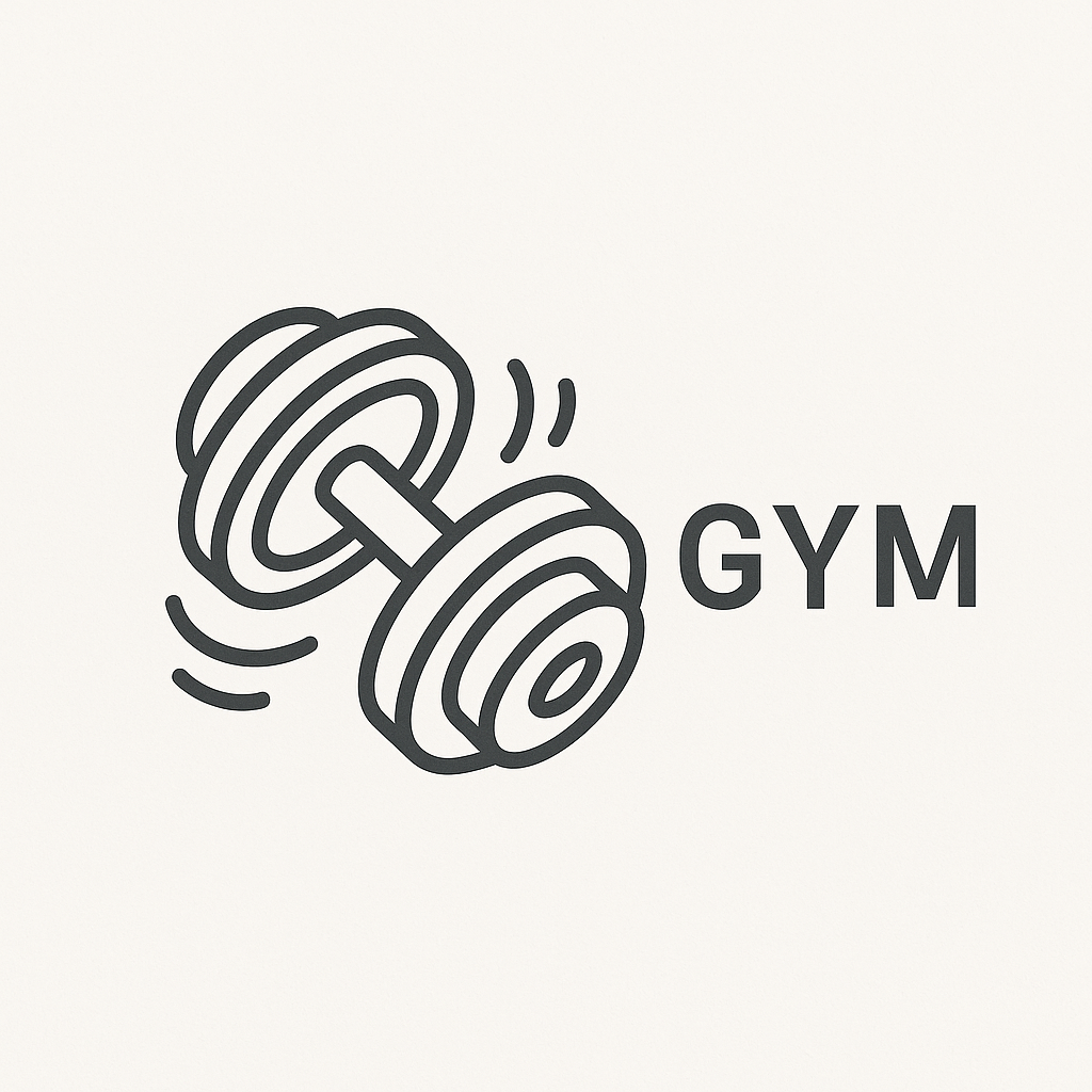 minimalist line-art gym 1