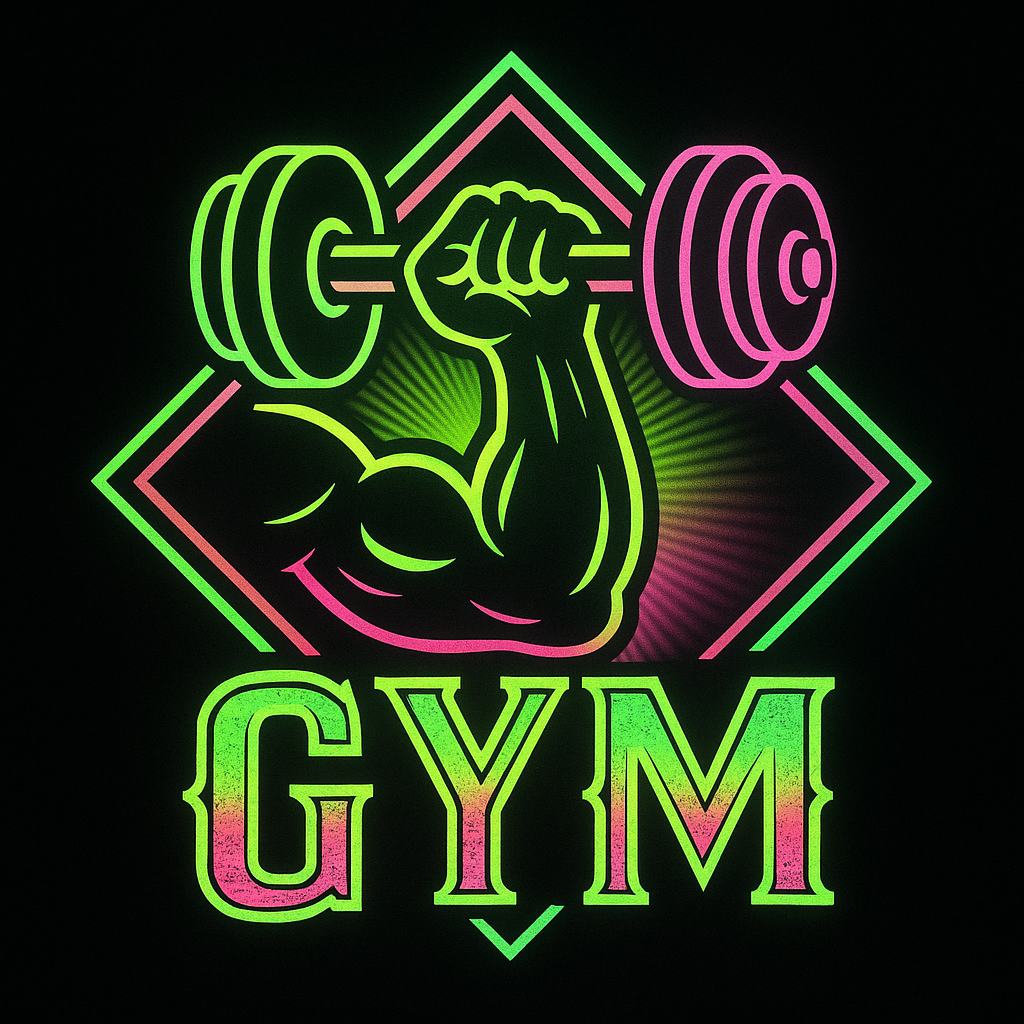 retro gym logo 4