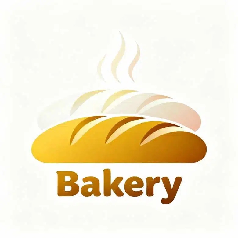 modern abstract bakery logo 1