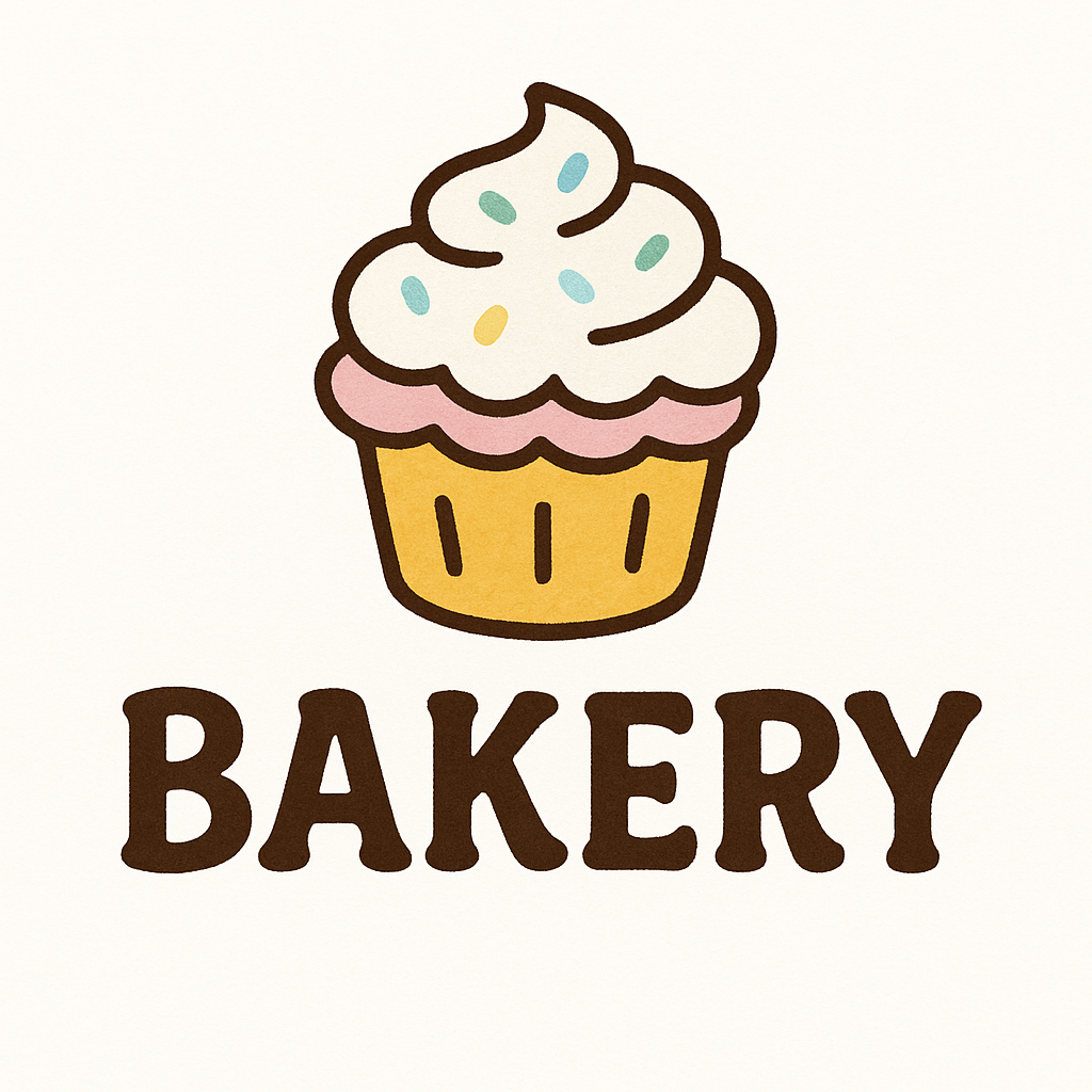 hand-drawn bakery logo 2
