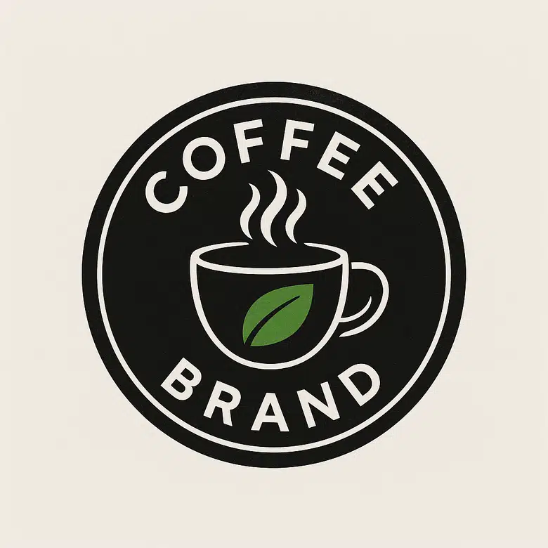 Circular coffee badge logo 03