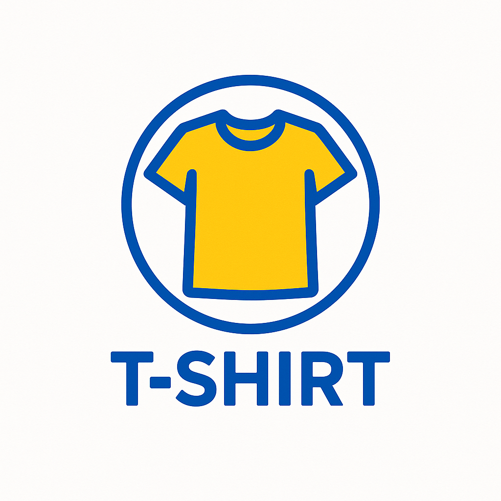minimalist icon-based t-shirt 