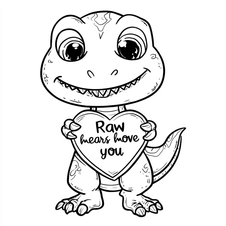 coloring pages valentines