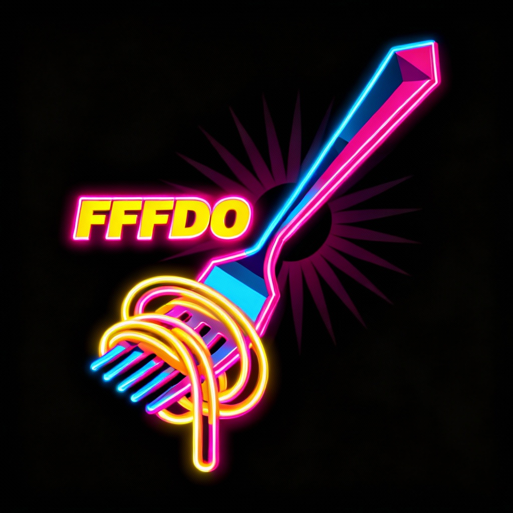  neon Italian restaurant logo