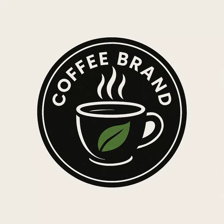 Circular coffee badge logo 01