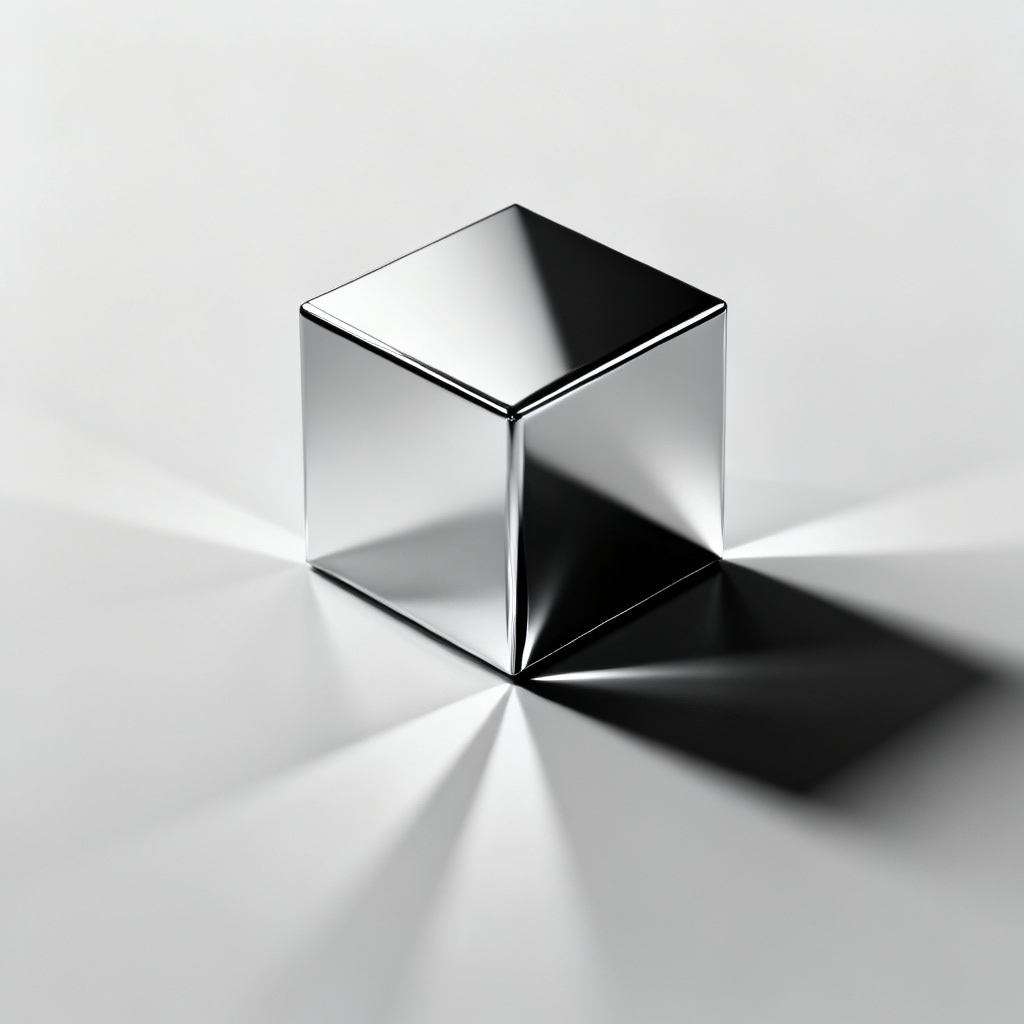 3D abstract cube logo2