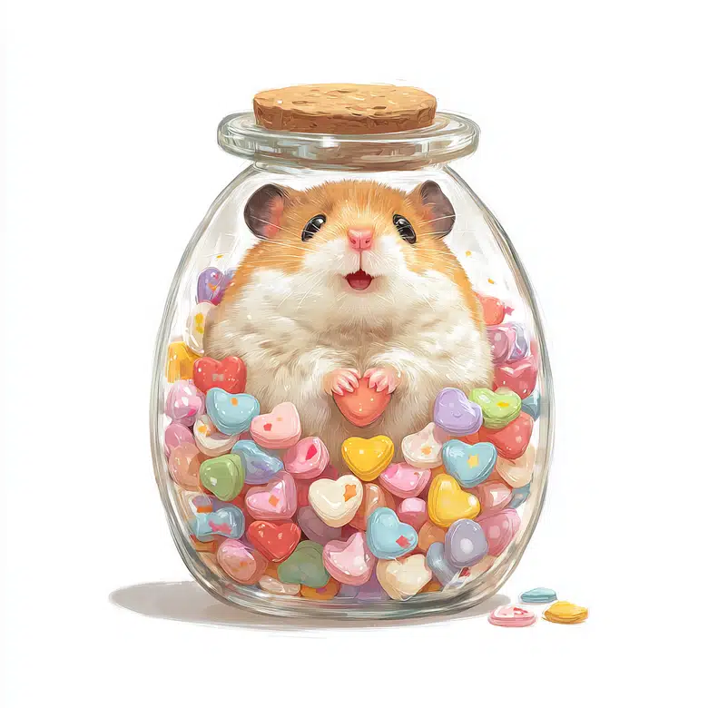 valentine animals clipart