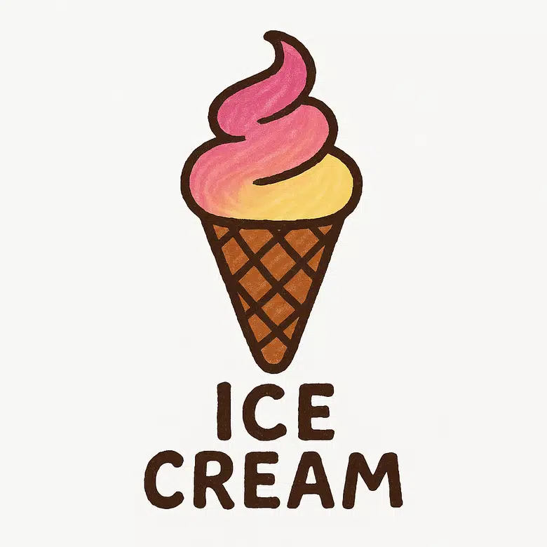 hand-drawn ice-cream logo 9