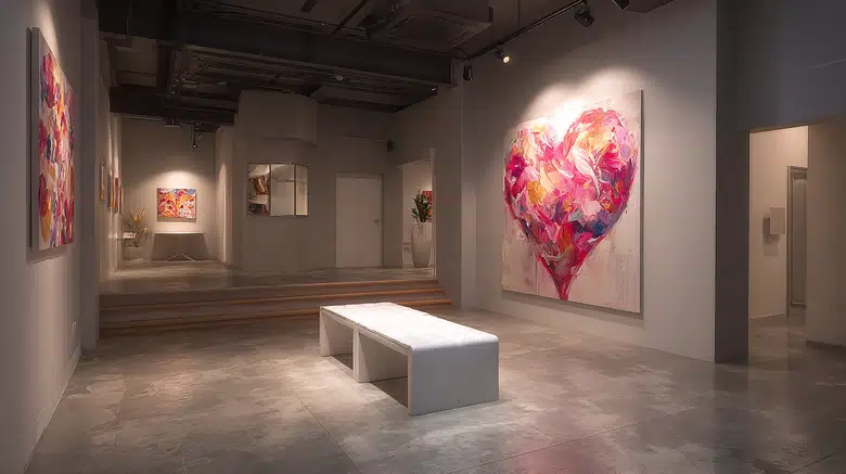 valentine's day zoom background