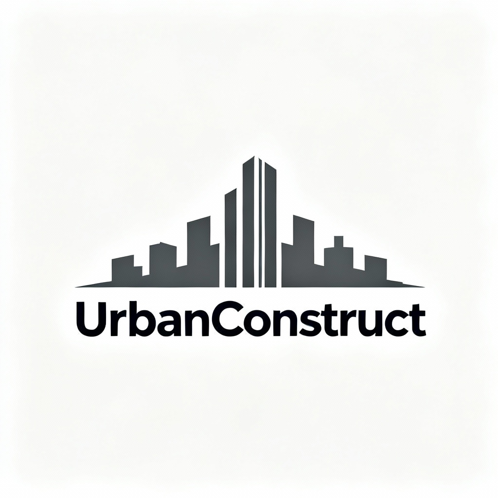  construction logo inspired by city