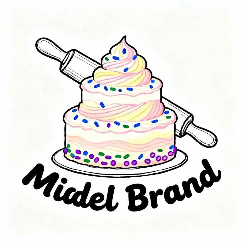 hand-drawn pastry logo 3