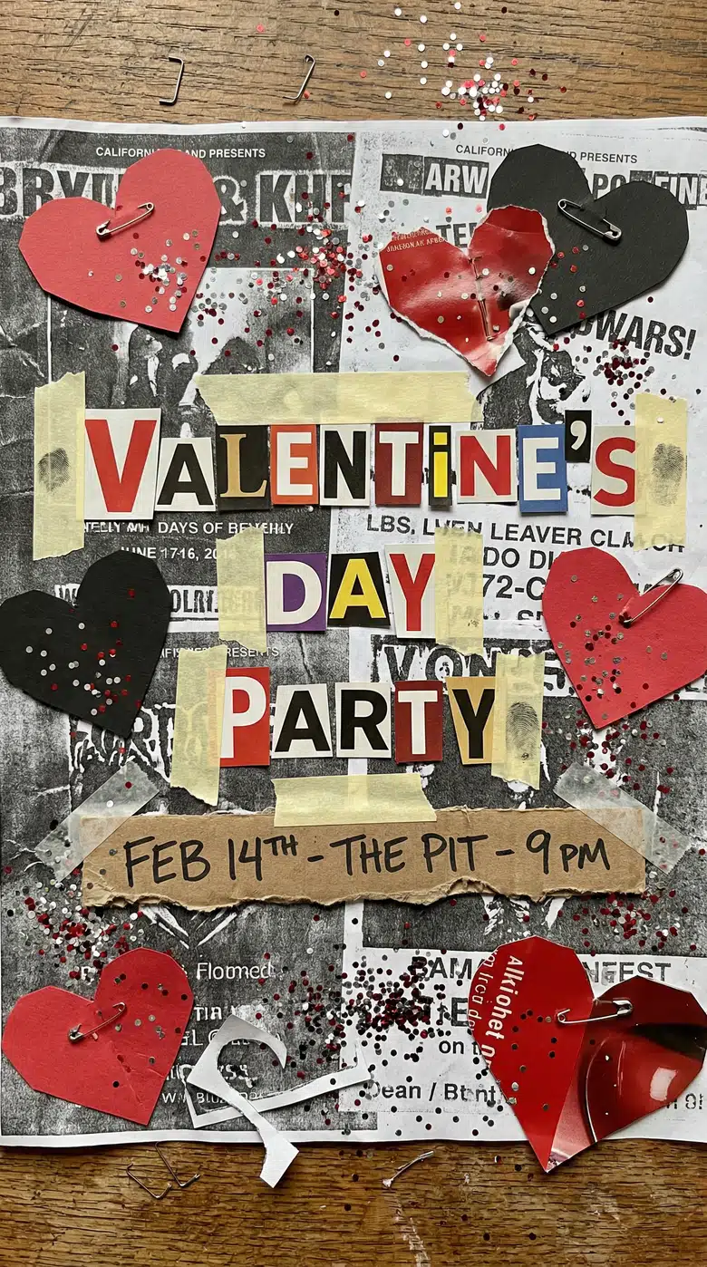 Valentines Party Invitation templates